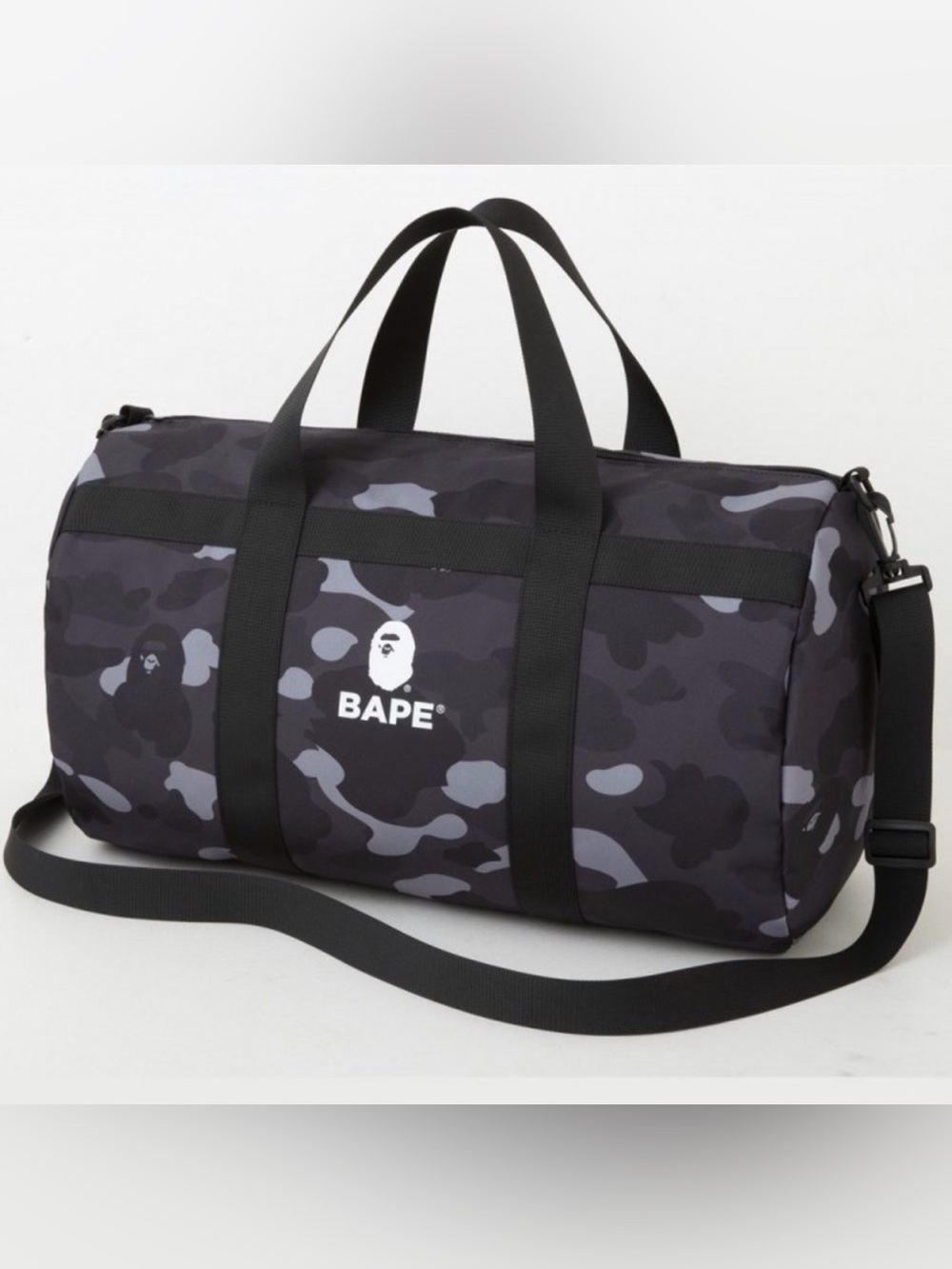 Camo Black Bathing Ape BAPE Duffle Bag Hand Bag